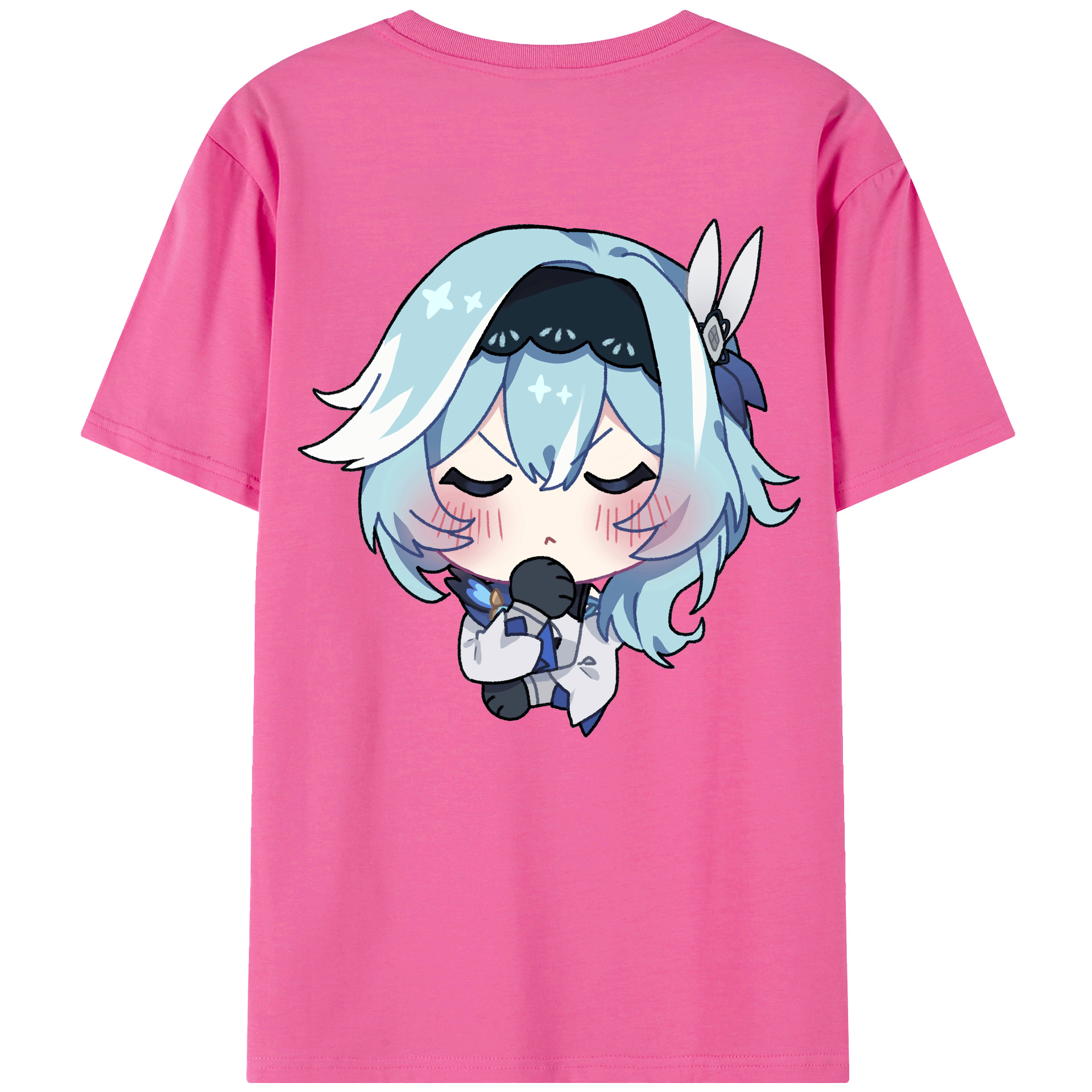 げんし神 优菈 ゆうら genshin Yūra レディース半袖Tシャツ(バックプリント)